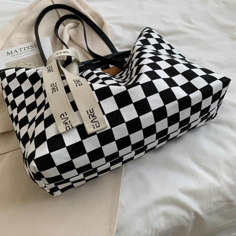 Ladies Handbag Canvas Shopping Bag