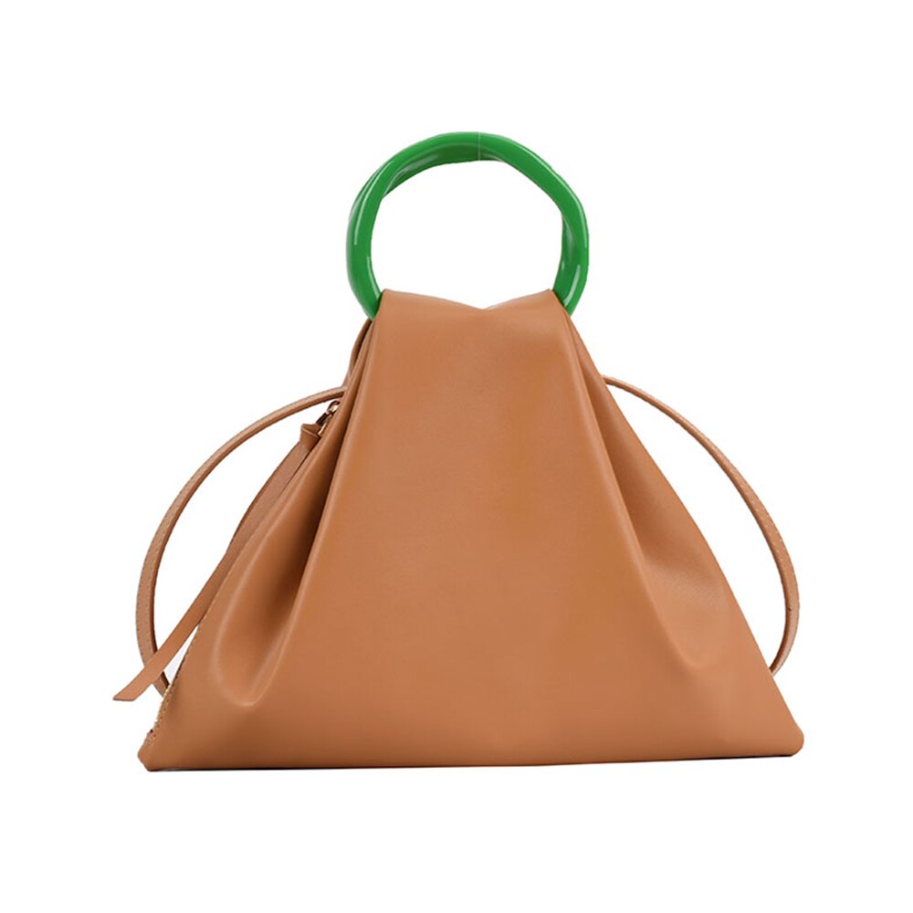 PU Leather Small Folds Crossbody Bag