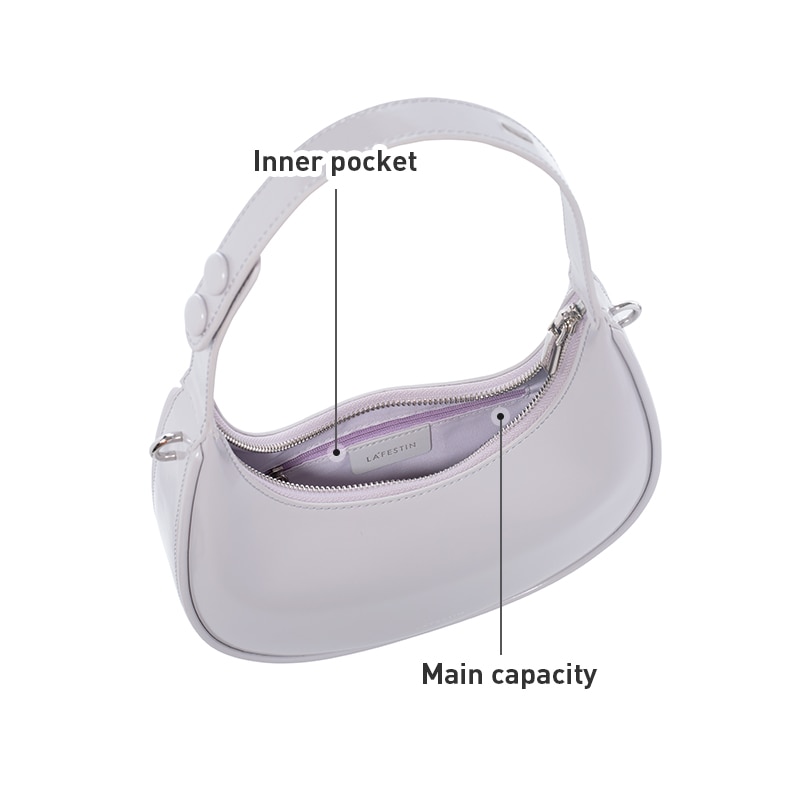 Three-dimensional Metal Pearl Chain Handbag