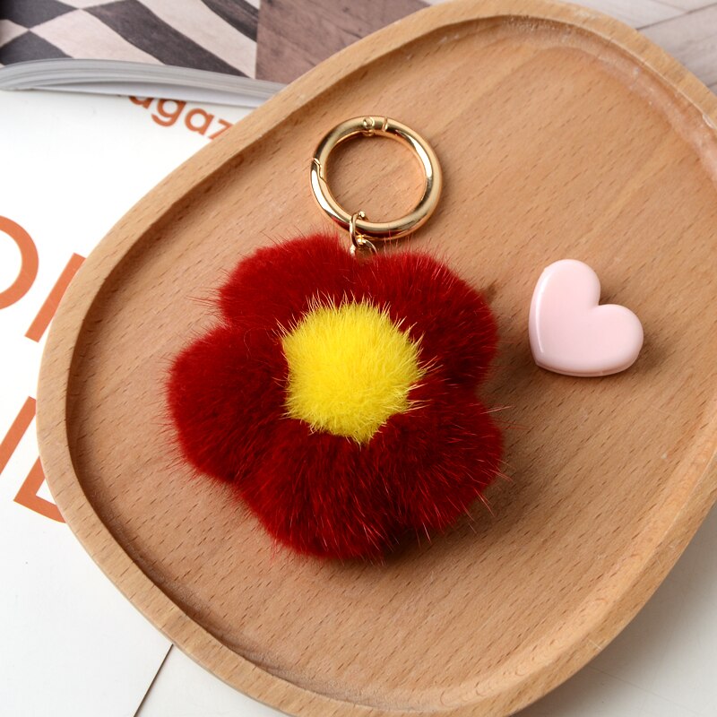 Metal Ring Pendant Bag Charm