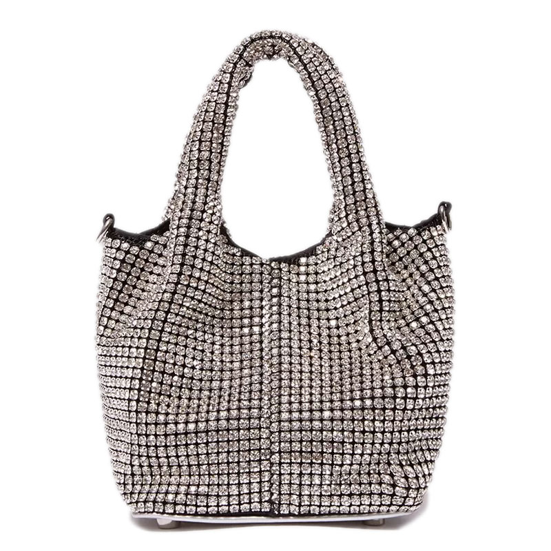 Women Rhinestone Clutch Purse