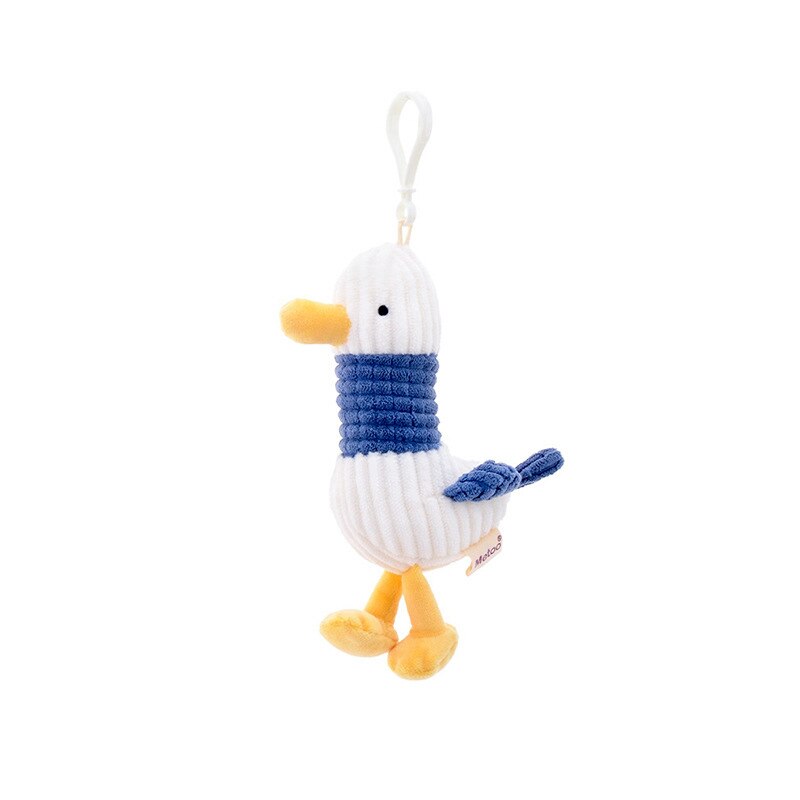 Stripe Duck Doll Bag Charm