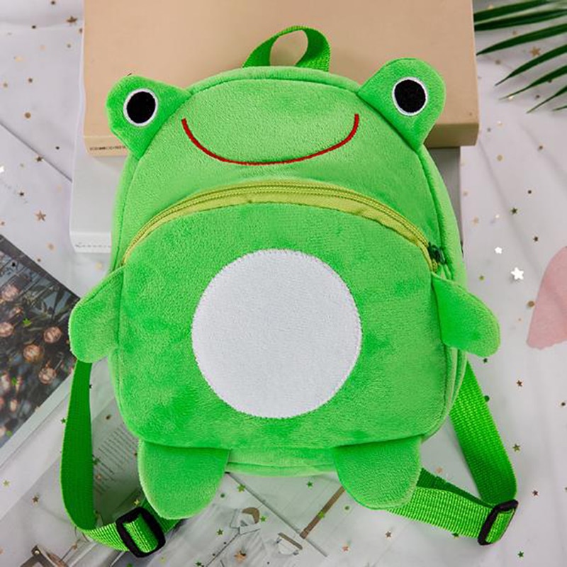 Mini Cartoon Frog School Bag