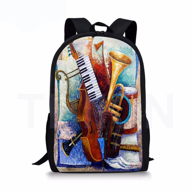 Music Note 3D Print Backpacks
