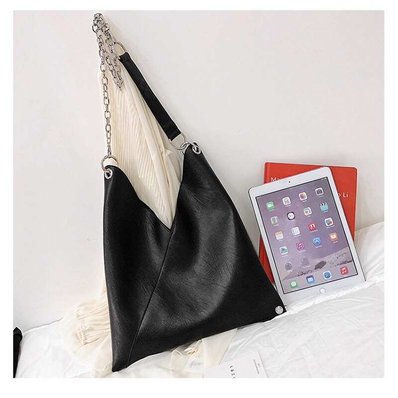 Casual Black Tote Bag