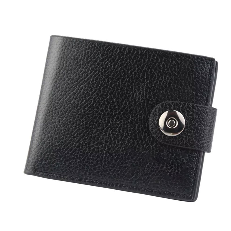 Fashion Men Solid Long Wallet