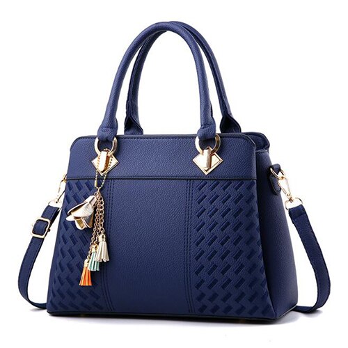 Tassel PU Leather Totes Bag