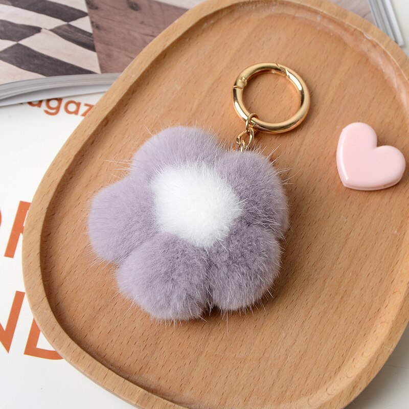 Metal Ring Pendant Bag Charm