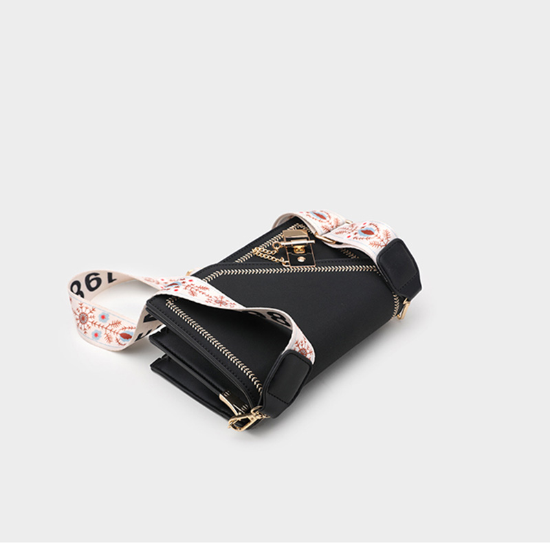 Lightweight PU Leather Messenger Bag