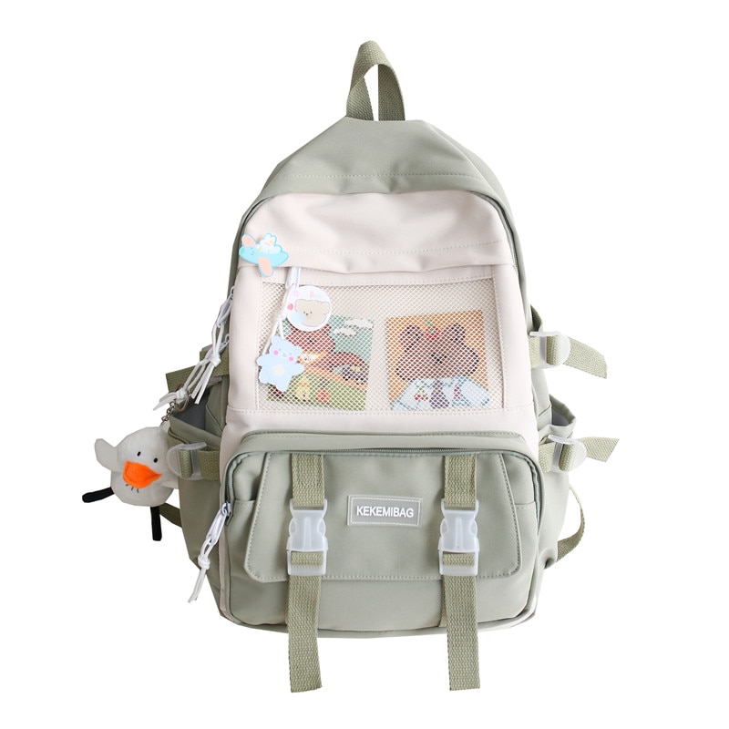 Cute Nylon Lady Waterproof School Bag