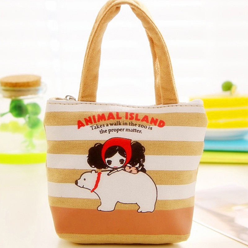 Children Canvas Bag Headset Bag
