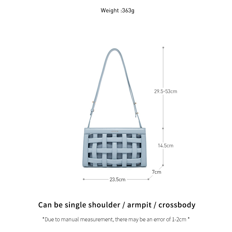 Unique Hollow Hand-woven Messenger Bag