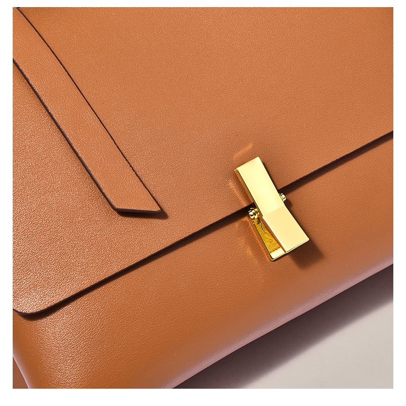 Solid Color Small PU Leather Bag