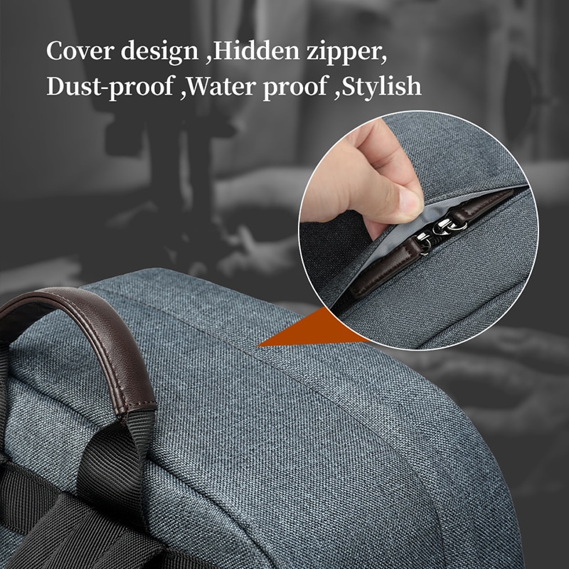 Casual Wear-Resistant Backpack Men