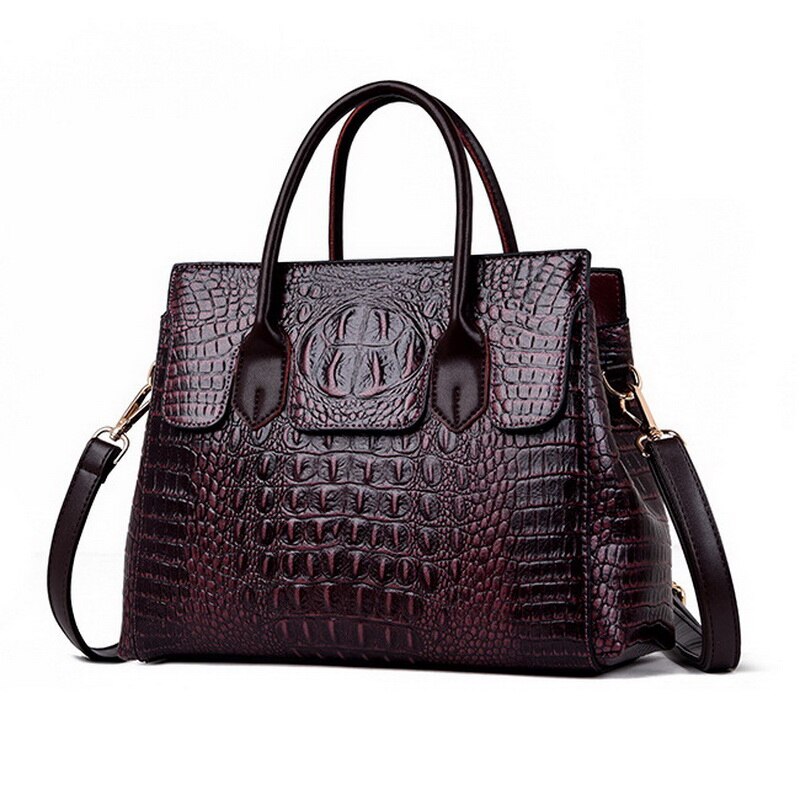 Crocodile Pattern Tote