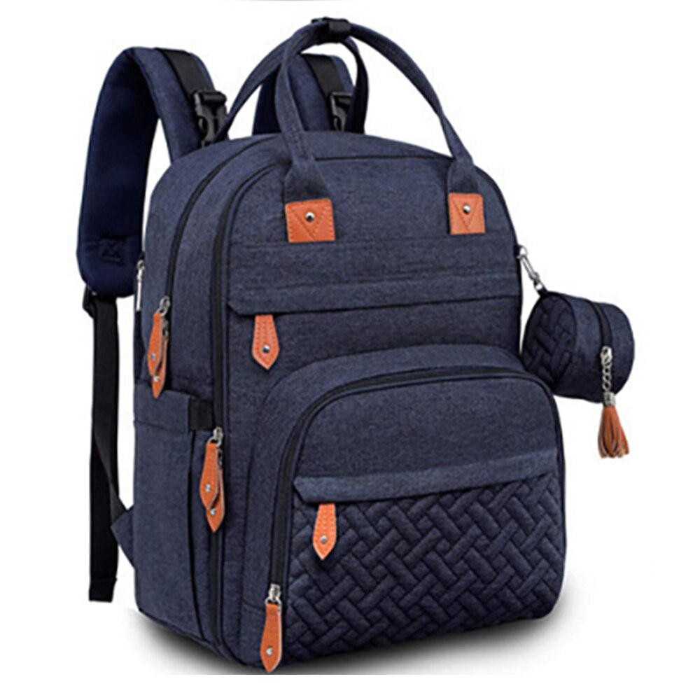 Nappy Bag Quilted Luxury Multifunction Handbag