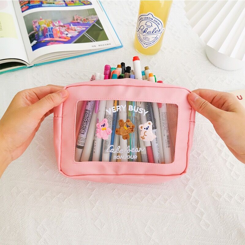 Cases Cute Girls Kawaii Makeup Bag
