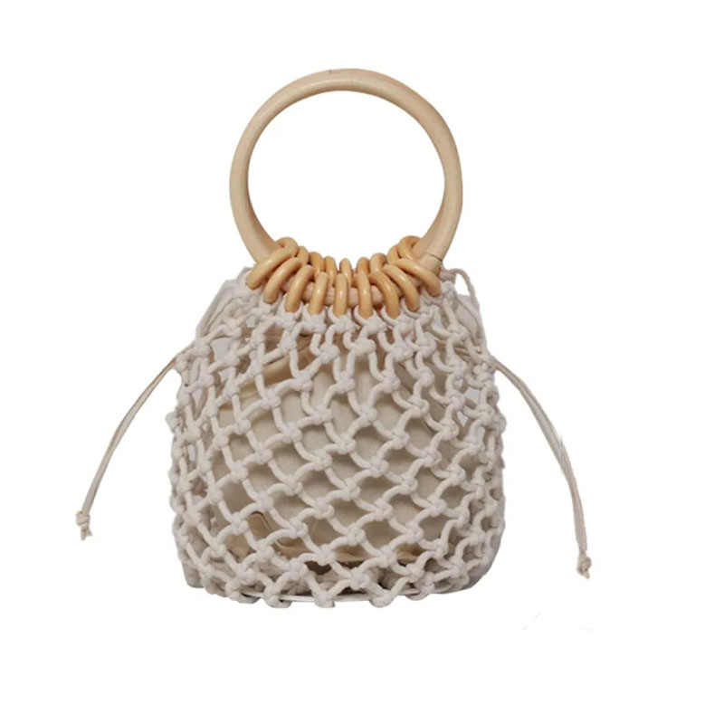 Summer Woman Woven Handbag