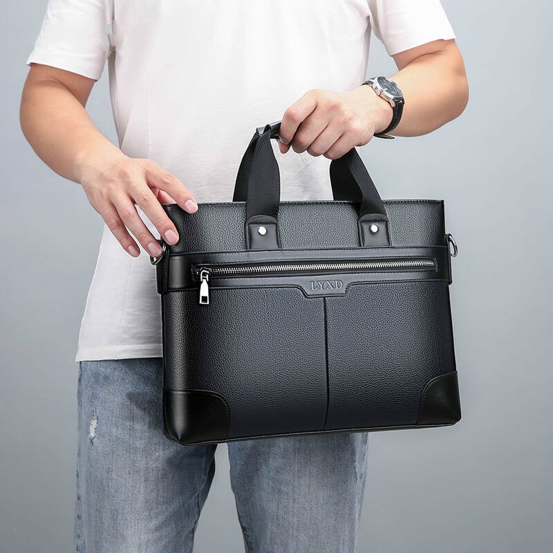 Leather Laptop Briefcases Bag