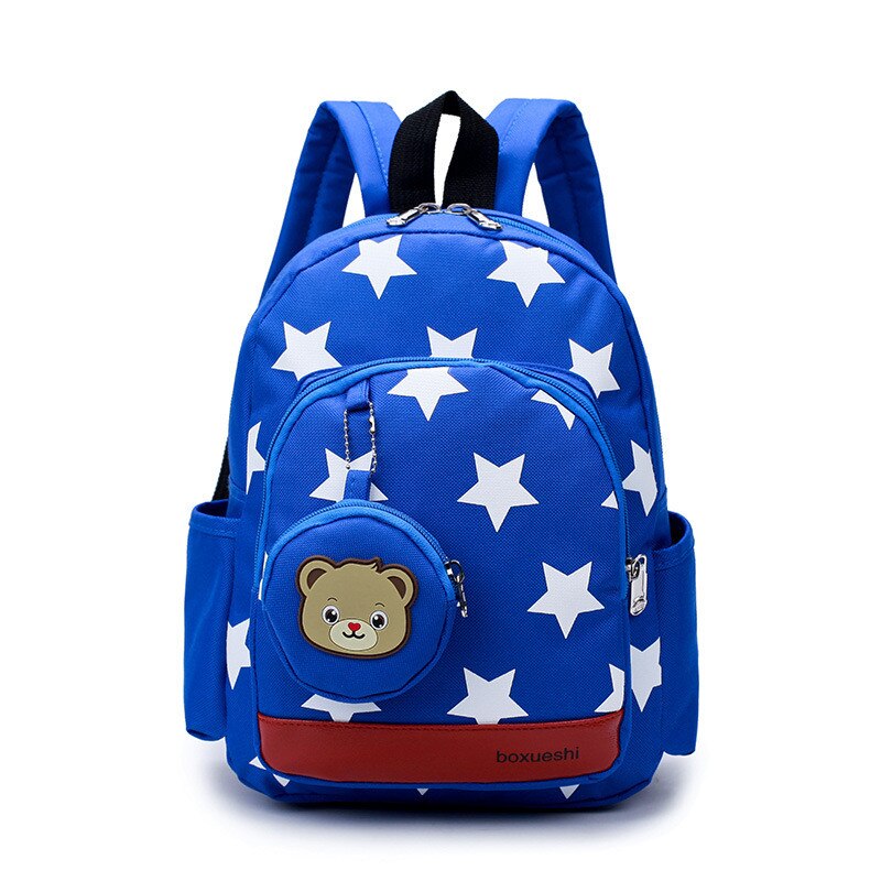 Star Print Kindergarten School Bag
