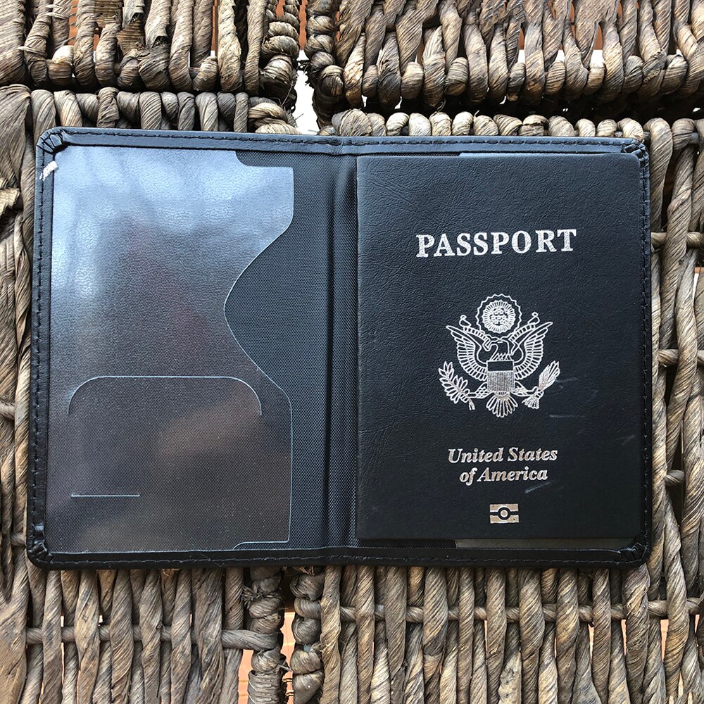 United Nations Diplomatic Passport Cover Black