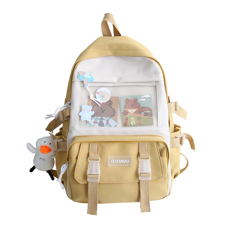Cute Nylon Lady Waterproof School Bag