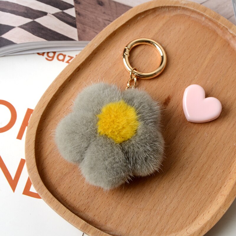 Metal Ring Pendant Bag Charm