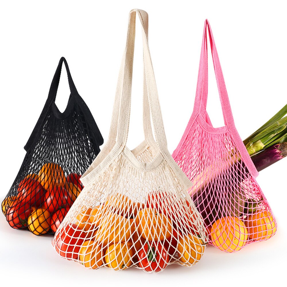 Short Handle Net Tote
