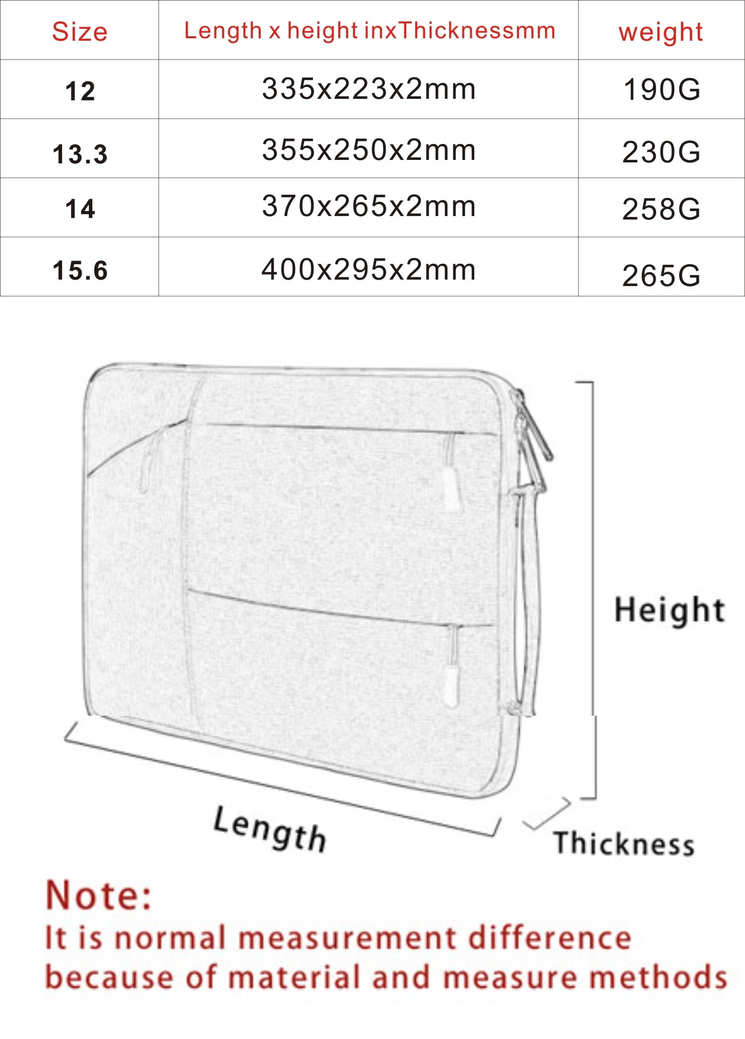 PC Case Notebook Briefcase Computer Portable Bag