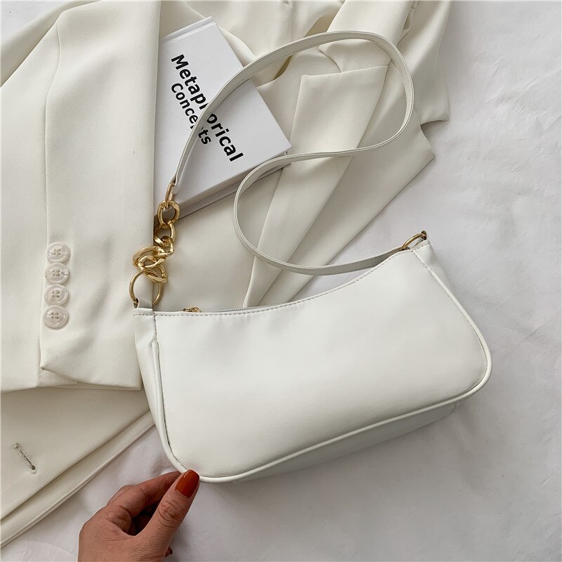 PU Leather Shoulder Bag