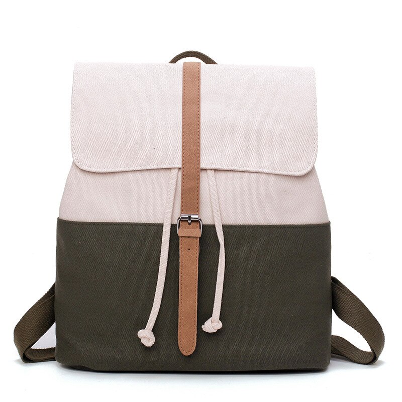 Casual Women Canvas Backpack