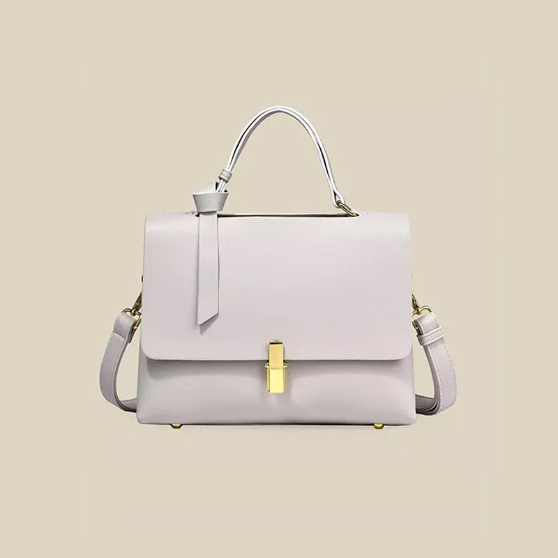 Solid Color Small PU Leather Bag