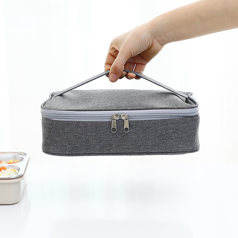 Square Portable Lunch Bag
