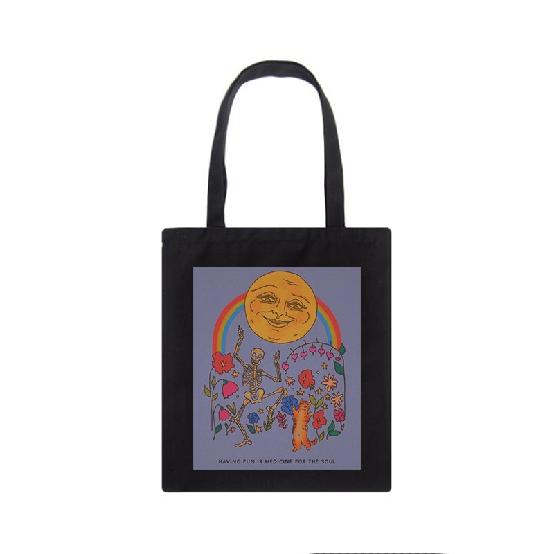 Sun Frog Fun Canvas Bag
