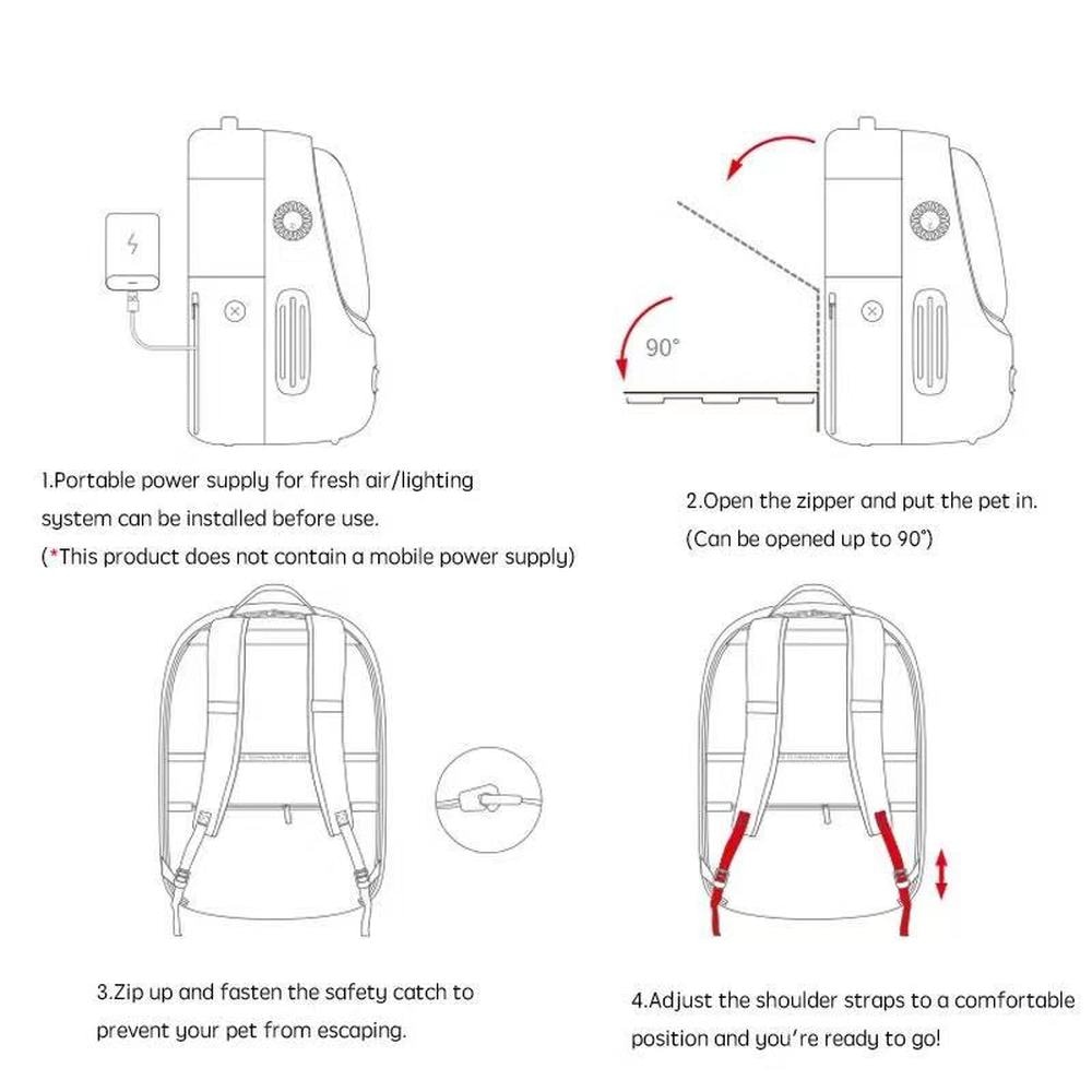 Pet Carier Small Dog Cat Pet Transport Bag Carrying