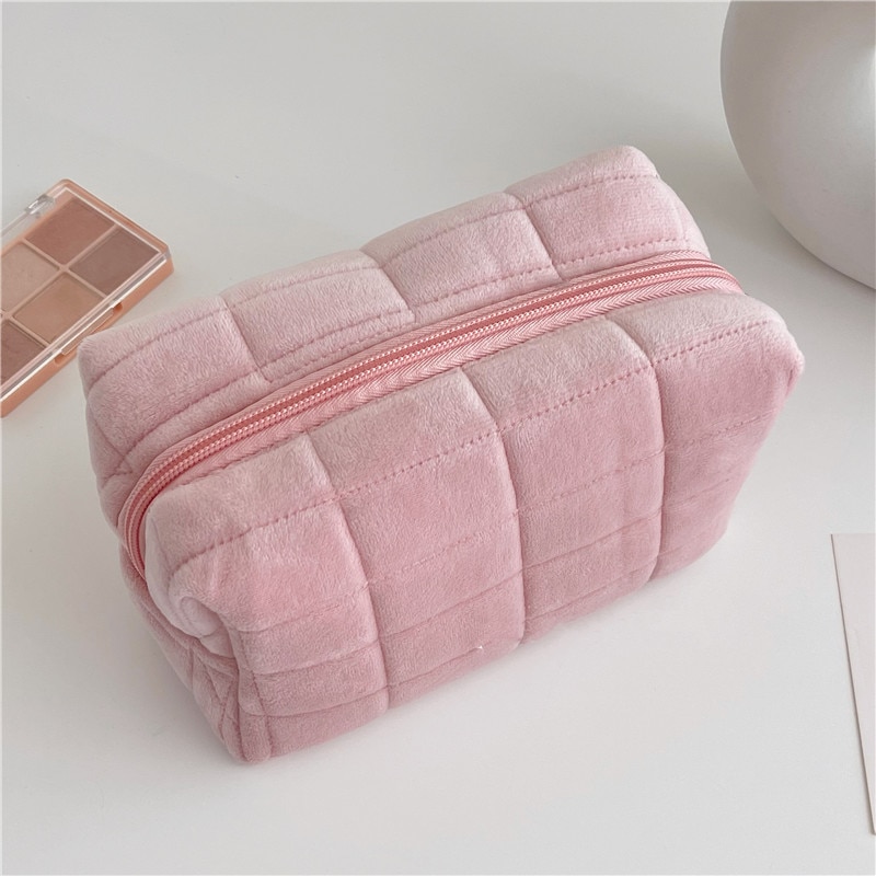 1 Pc Cute Fur Makeup Bag