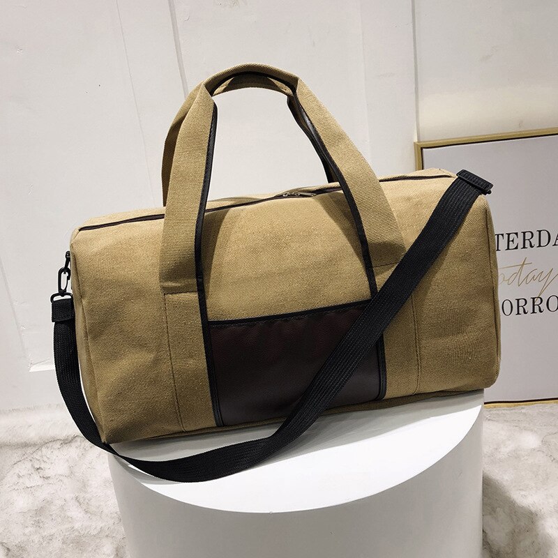 Canvas Simple Travel Luggage Handbag