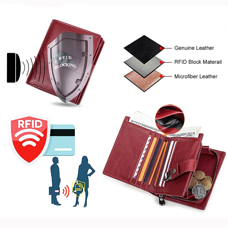 Mini Rfid Card Holder Wallet