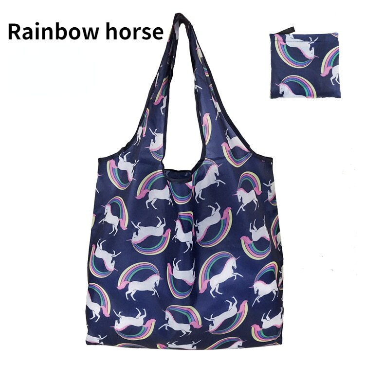 Portable Reusable Grocery Women Storage Bag