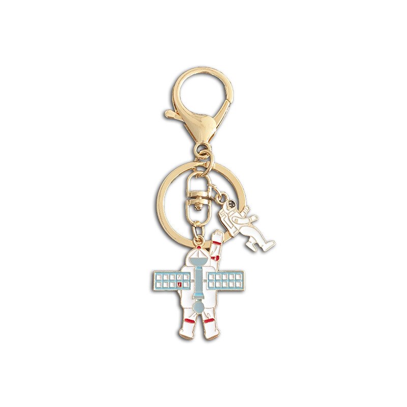 Metal DIY Animal Pendant Keyring