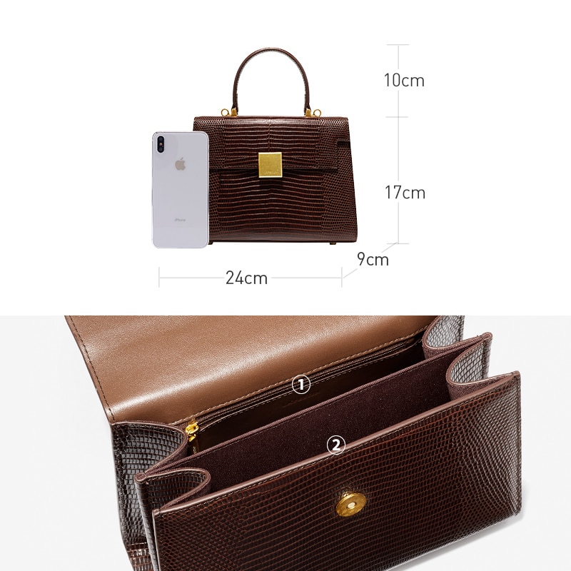 New Retro Leather Portable Bag