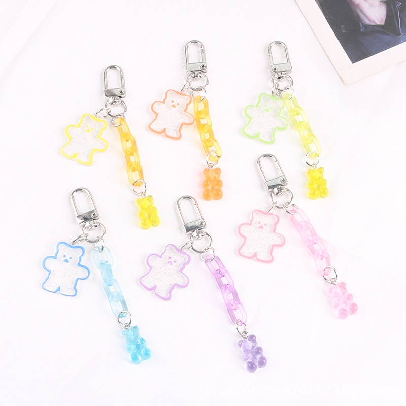 Gummy Bear Handbag Keyring