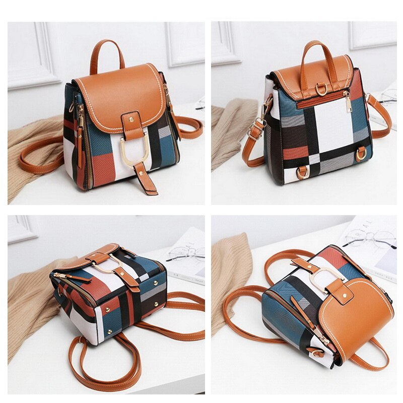 England Plaid Backpack