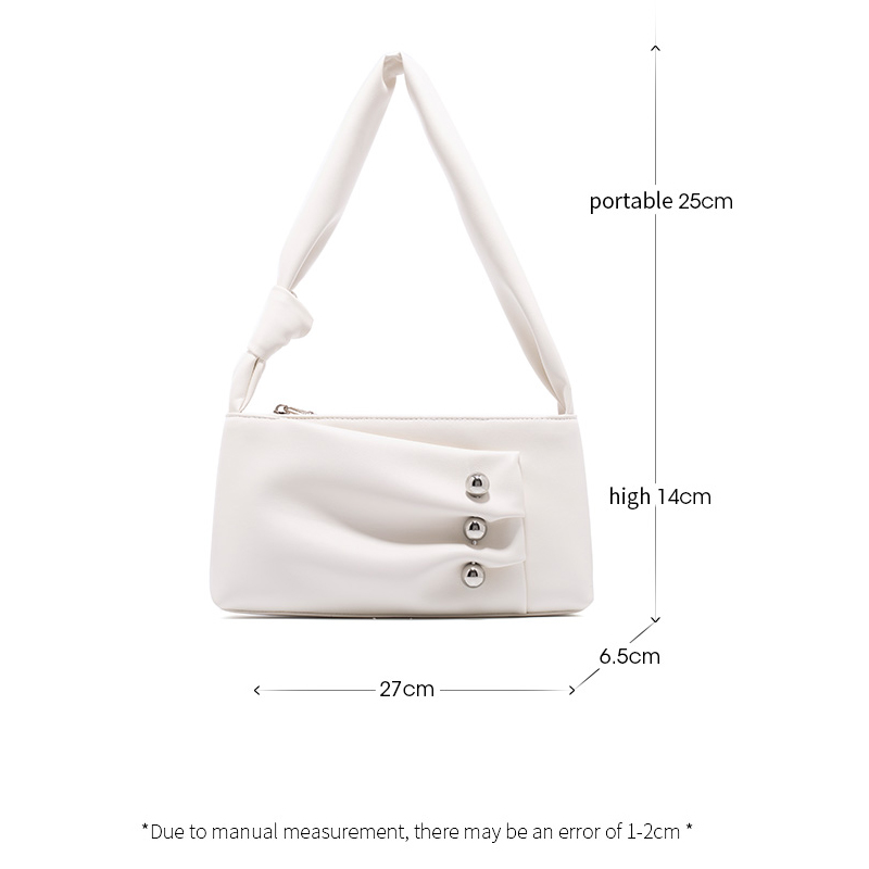Trendy One-shoulder Cloud Bag