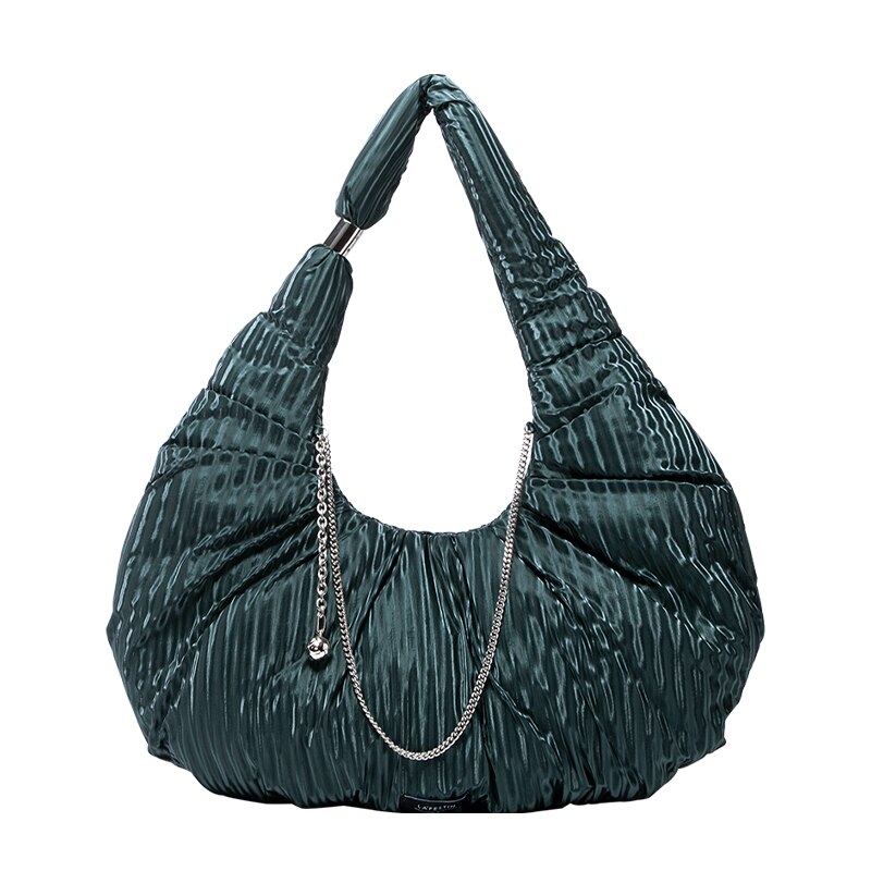 Large-capacity Niche Design Pleated Tote Bag