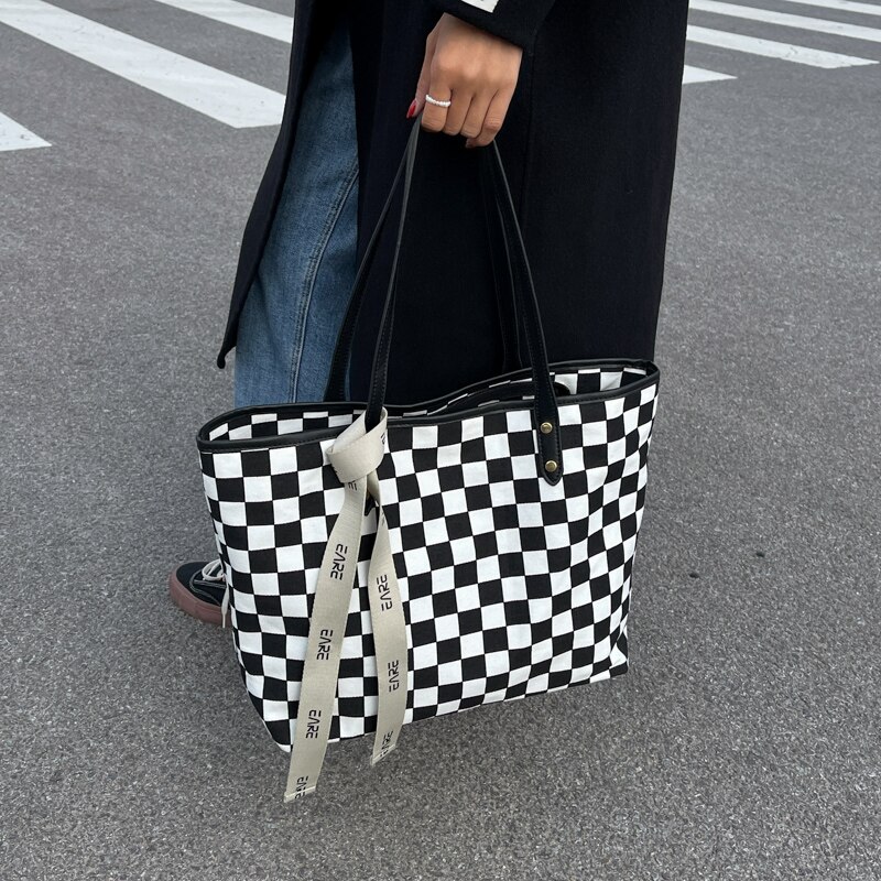 Ladies Handbag Canvas Shopping Bag