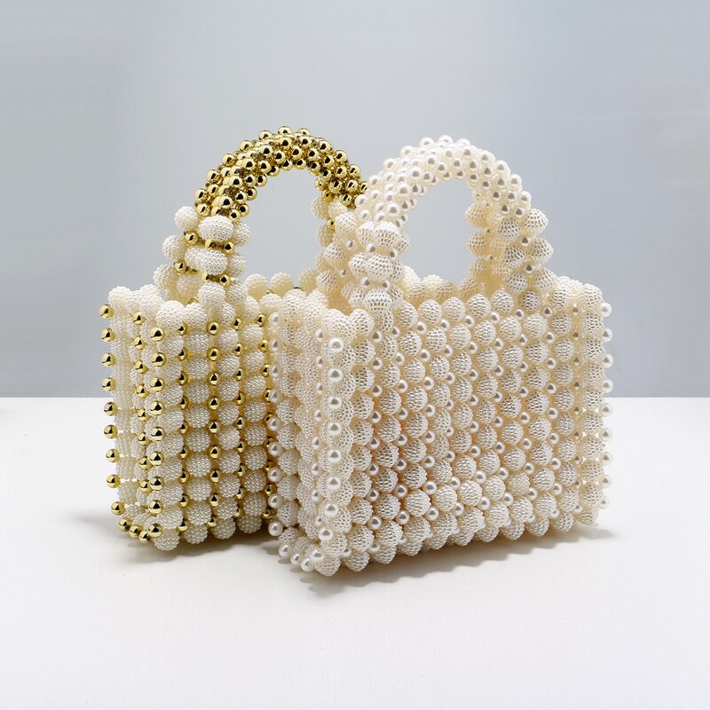 Hollow Out Style Bucket Design Party Handbag