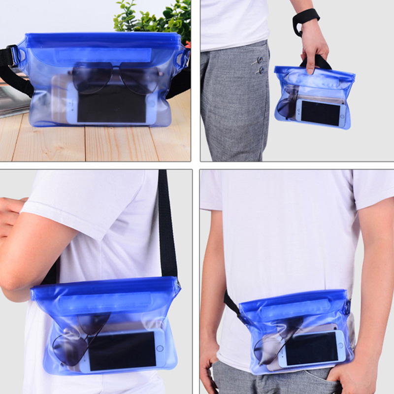 Waterproof Sealing Diving Swimming Waist Bag
