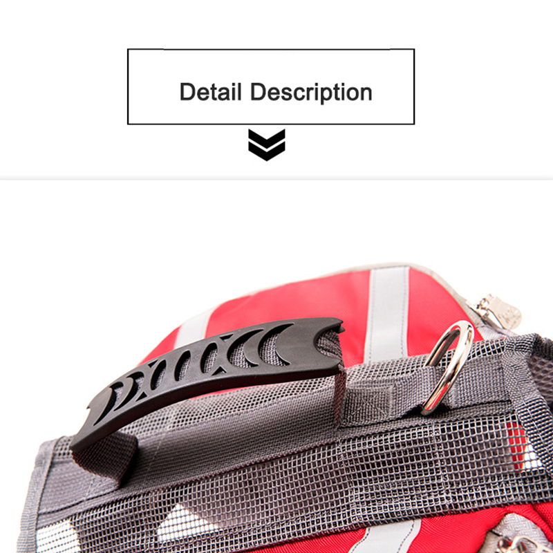 Pet Supplies Reflective Pannier Bag