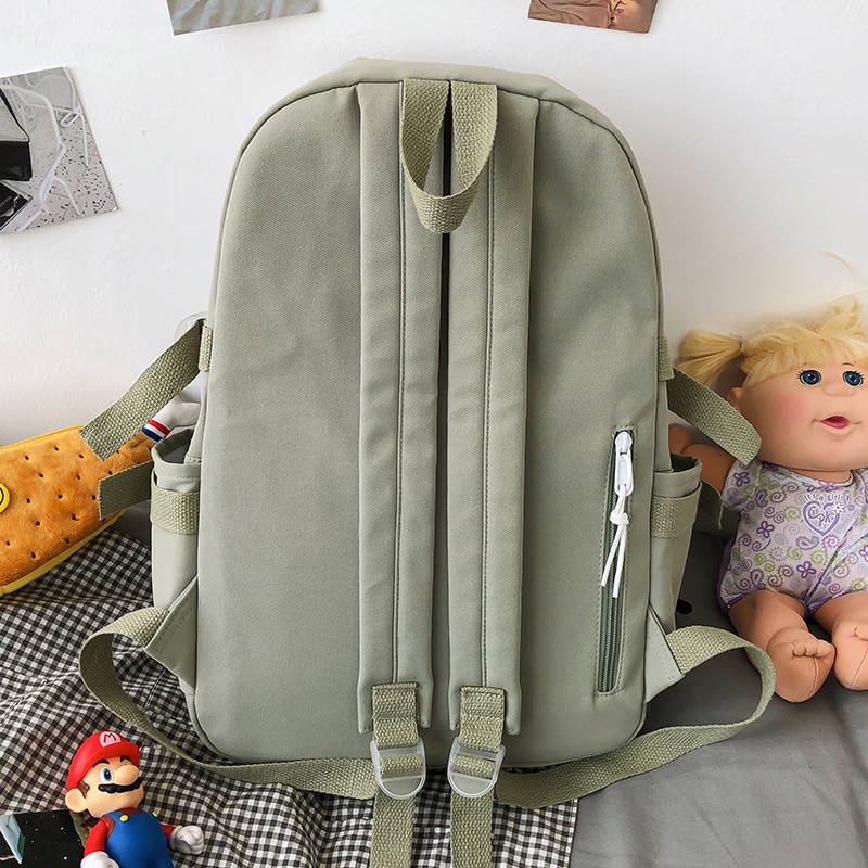 Cute Nylon Lady Waterproof School Bag